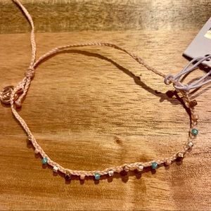 Pura Vida Rose Gold & Turquoise Bracelet